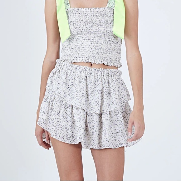 KOCH IVY SKIRT LILAC BOUQUET - Picture 1 of 4